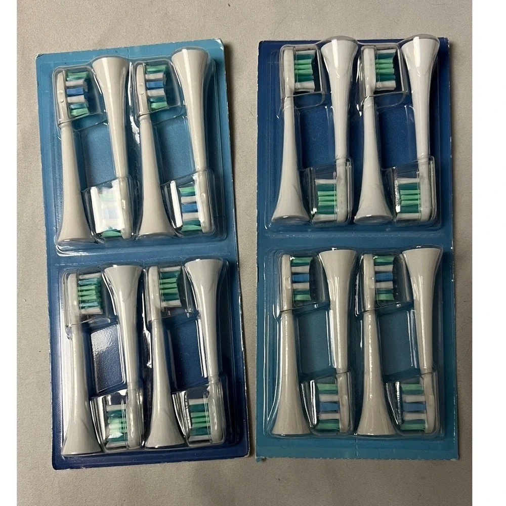 40pk Replacement Toothbrush Heads‎ Philips Sonicare Snap-On Models White 5x8ct